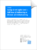 Sverige är ett laglöst land - Ställ krav på kalibrering av din test- och mätutrustning